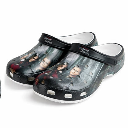 Vampire Diary Crocs x Charms